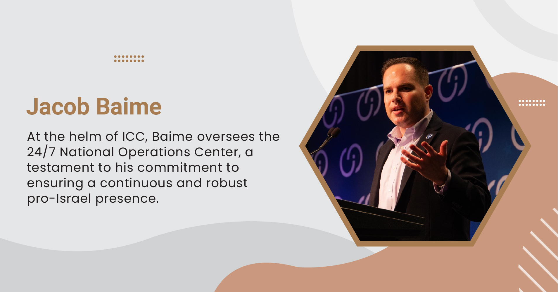 Jacob Baime-Empowering Leaders at The ICC National Leadership Summit: A Roadmap for Excellence